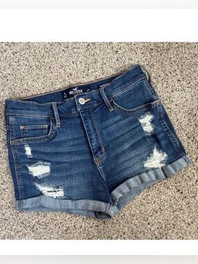 Hollister Women's Distressed Jean Shorts